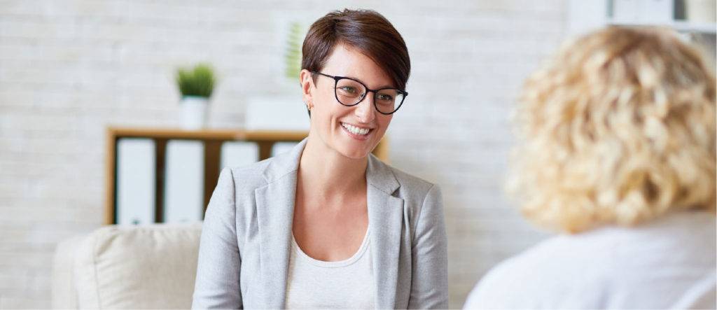 Woman seeing a therapist Careers